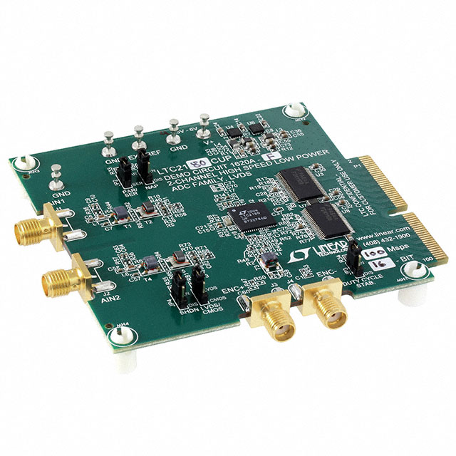 DC1620A-F Analog Devices Inc.  Cartes d'évaluation - Convertisseurs analogique-numérique (CAN)